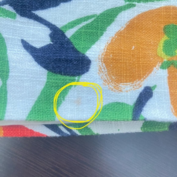 Tyler Boe Floral Poppy Linen Shift Dress Size XS pockets lined blend. #087 - Picture 17 of 17